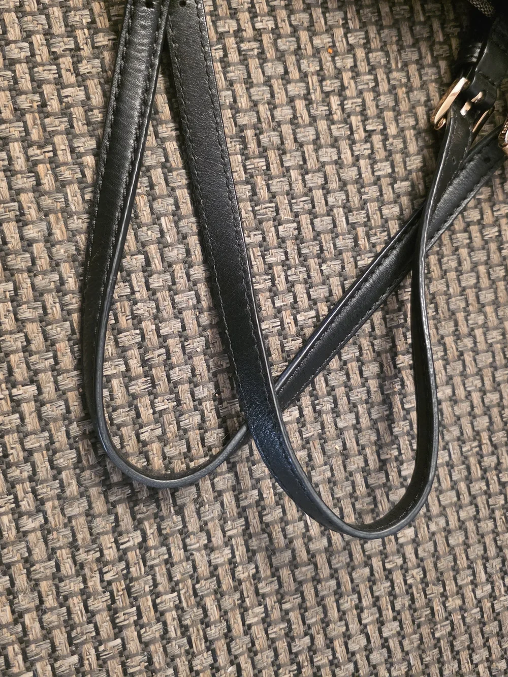 Michael Kors Black Logo Tote Bag with Black Straps - Picture 3 of 9